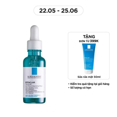 LA ROCHE POSAY Serum Effaclar Ultra Concentrated Anti Imperfection And Marks Daily Peeling 30ml