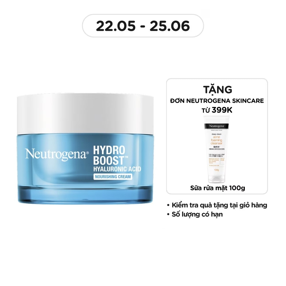 Kem Dưỡng Ẩm Neutrogena Hydro Boost Nourishing Cấp Ẩm Cho Da 50g