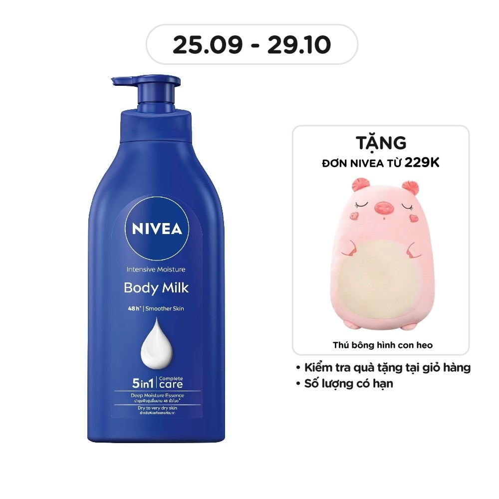 Sữa Dưỡng Thể Nivea Dưỡng Ẩm Chuyên Sâu Intensive Moisture 550ml