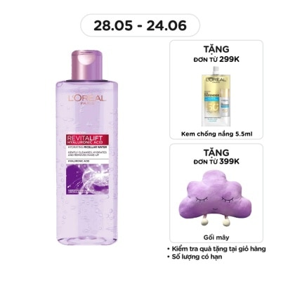 L'OREAL PARIS - Revitalift Hyaluronic Acid Hydrating Micellar Water 400ml