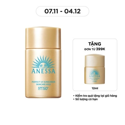 ANESSA Perfect UV Sunscreen Skincare Milk N SPF50+ PA++++ 20ml