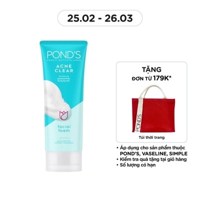 POND'S Pond's Acne Clear AntiAcne Facial Foam 100g