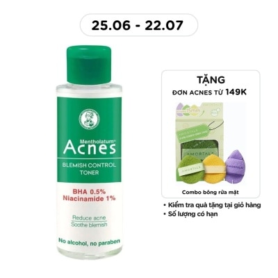 ACNES - Dung Dịch Acnes Giảm Mụn Dịu Da Blemish Control Toner 100ml