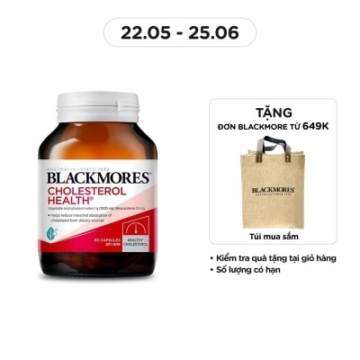 BLACKMORES Thực Phẩm Bảo Vệ Sức Khỏe Blackmores Cholesterol Health Cân Bằng Cholesterol 60 Viên