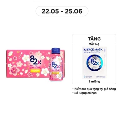 82X Thực Phẩm Bảo Vệ Sức Khoẻ 82X The Pink Collagen 100ml x 10 chai