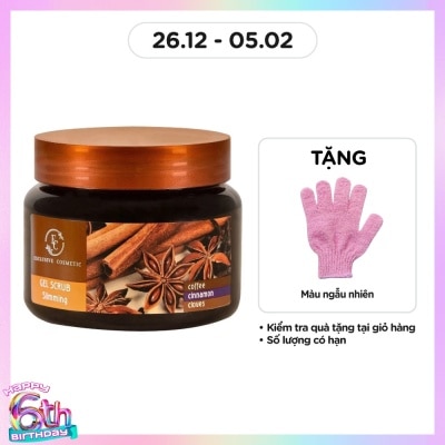 EXCLUSIVE COSMETIC Tẩy Tế Bào Chết Body Exclusive Cosmetic Cà Phê Quế Đinh Hương 380g