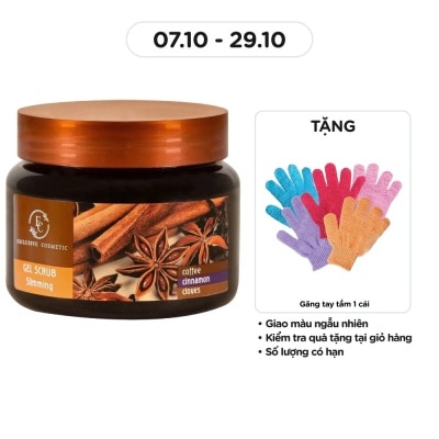 EXCLUSIVE COSMETIC Tẩy Tế Bào Chết Body Exclusive Cosmetic Cà Phê Quế Đinh Hương 380g