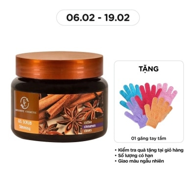 EXCLUSIVE COSMETIC Gel Scrub Coffee Cinnamon Cloves 380g