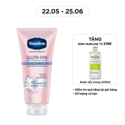 VASELINE Healthy Bright Gluta-Hya Body Tone Up UV Lotion 300ml