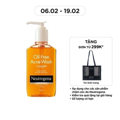 NEUTROGENA Oil-Free Acne Wash 175ml