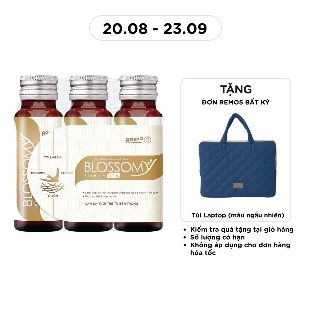 Thực Phẩm Bảo Vệ Sức Khỏe Blossomy Premium Yến Lốc 3 Chai x 50ml image