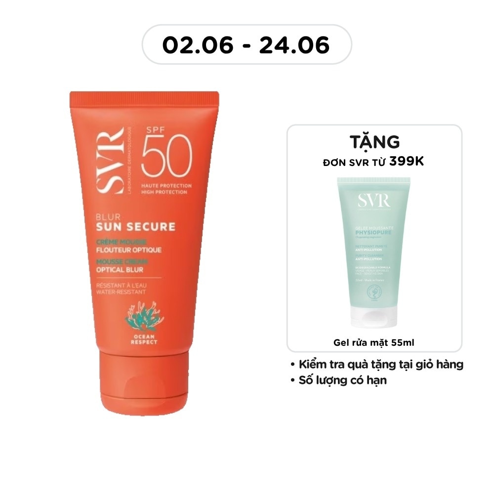 Kem Chống Nắng SVR Sun Secure Blur SPF50+ 50ml