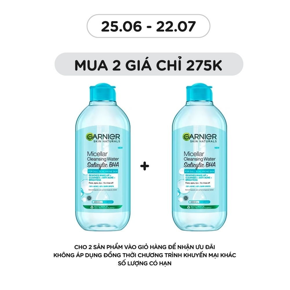 Micellar Cleansing Water Salicylic BHA 400ml