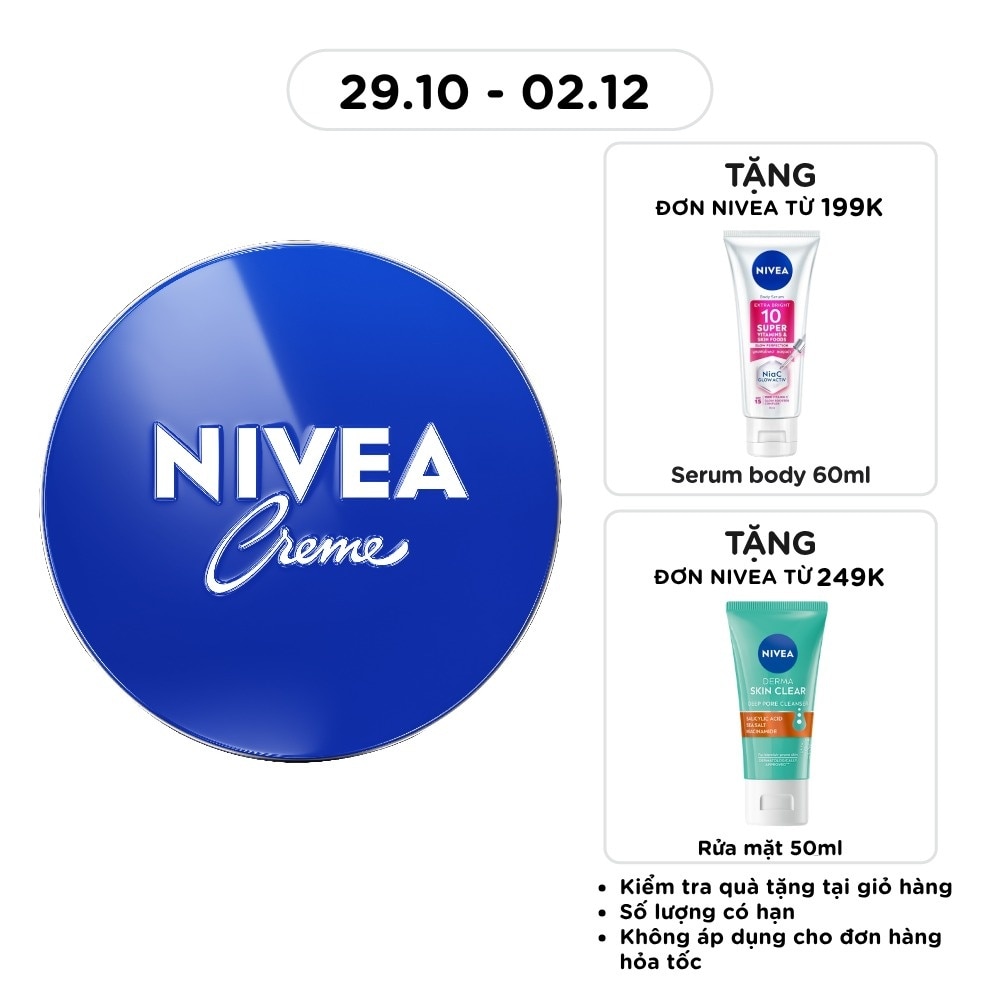 Kem Dưỡng Ẩm Nivea Creme 30ml (Giao Mẫu Ngẫu Nhiên)