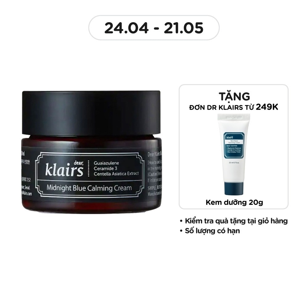 Midnight Blue Calming Cream 30ml