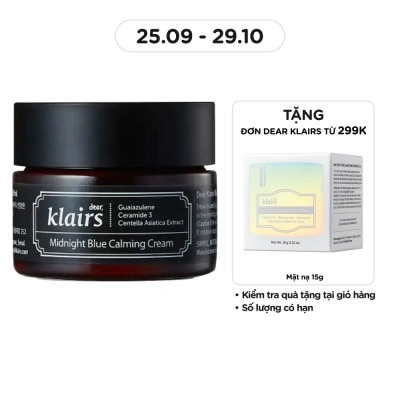 DEAR KLAIRS Midnight Blue Calming Cream 30ml