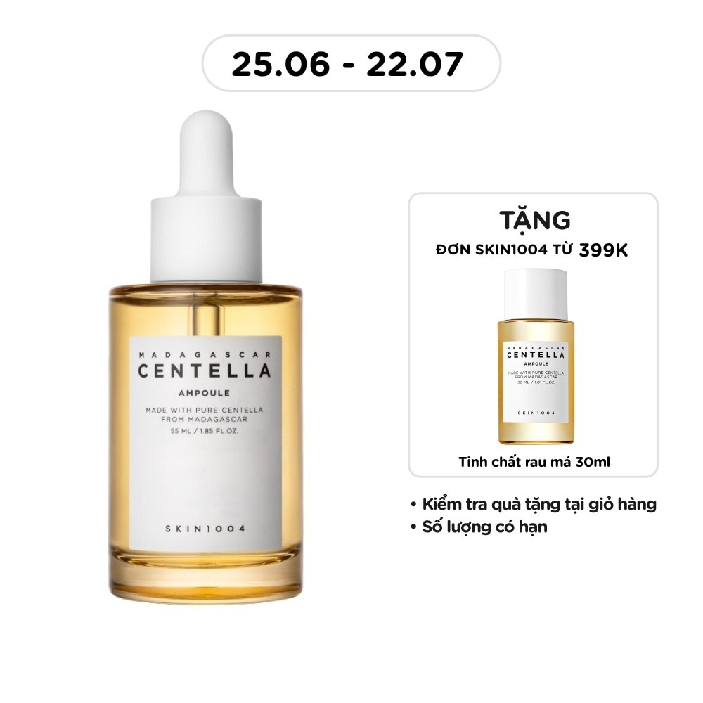Tinh Chất Skin1004 Madagascar Centella Ampoule Giảm Mụn Và Làm Dịu Dành Cho Da Nhạy Cảm 55ml