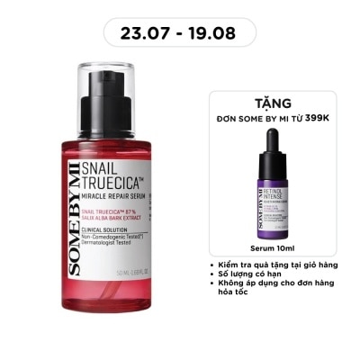 SOME BY MI - Tinh Chất Some By Mi Snail Truecica Miracle Repair Serum Phục Hồi Da Cải Thiện Vết Thâm Sẹo Lõm 50ml image