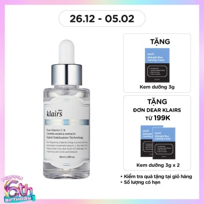 DEAR KLAIRS Tinh Chất Dear Klairs Dưỡng Sáng Và Làm Đều Màu Da Freshly Juiced Vitamin Drop 35ml