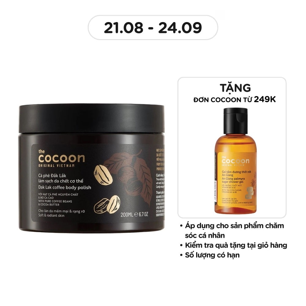 Dak Lak Coffee Body Polish 200ml