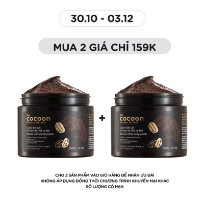 COCOON Dak Lak Coffee Body Polish 200ml