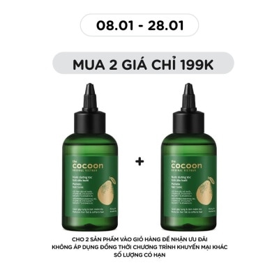 COCOON Nước Dưỡng Tóc Cocoon Tinh Dầu Bưởi Pomelo Hair Tonic 140ml