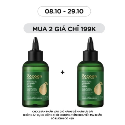 COCOON Nước Dưỡng Tóc Cocoon Tinh Dầu Bưởi Pomelo Hair Tonic 140ml