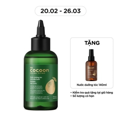 COCOON Nước Dưỡng Tóc Cocoon Tinh Dầu Bưởi Pomelo Hair Tonic 140ml