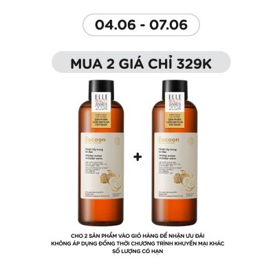 COCOON - Nước Tẩy Trang Cocoon Winter Melon Bí Đao Làm Sạch Da Và Giảm Dầu 500ml