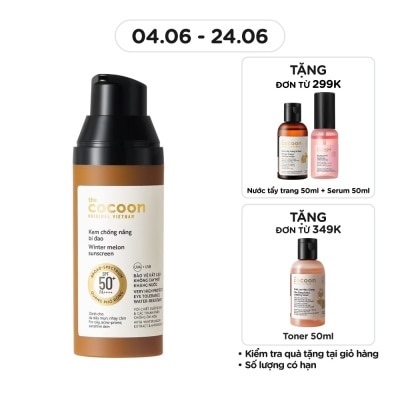 COCOON - Winter Melon Sunscreen SPF 50+ PA++++ 50ml