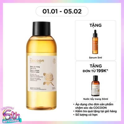 COCOON Nước Tẩy Trang Cocoon Hoa Hồng 310ml