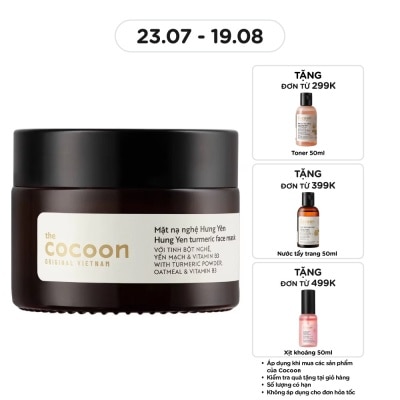 COCOON - Mặt Nạ Nghệ Hưng Yên Cocoon Turmeric Face Mask Giúp Da Rạng Rỡ & Mịn Màng 30ml image