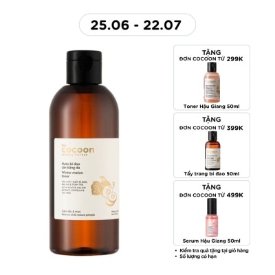 COCOON - Nước Cân Bằng Da Cocoon Winter Melon Toner Bí Đao 310ml