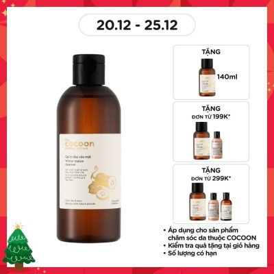 COCOON Gel Rửa Mặt Cocoon Winter Melon Cleanser Bí Đao 310ml