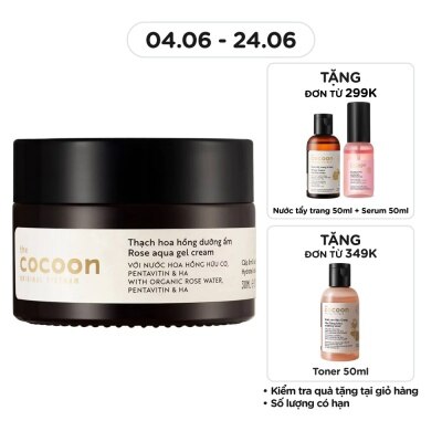 COCOON, Rose Aqua Gel Cream 30ml | Watsons Vietnam