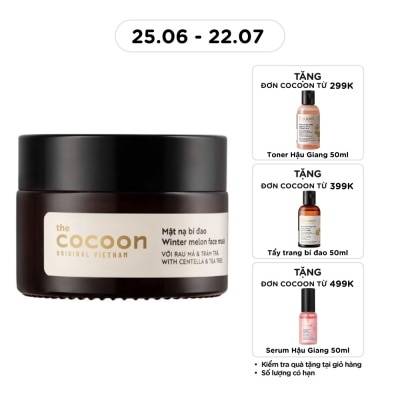 COCOON - Face Masks Winter Melon With Centella & Tea Tree Balance Oil & Reduce Pimples 30ml