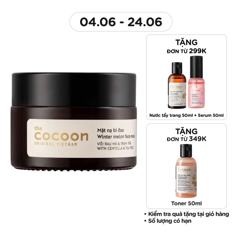 Face Masks Winter Melon With Centella & Tea Tree Balance Oil & Reduce Pimples 30ml