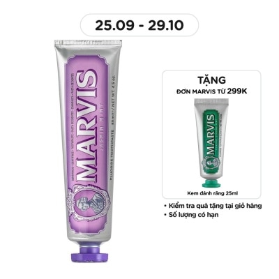 MARVIS Kem Đánh Răng Marvis Jasmin Mint 85ml