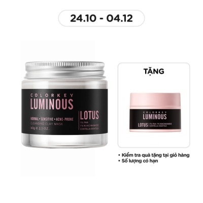 COLORKEY Luminous Cleansing Clay Mask 60g