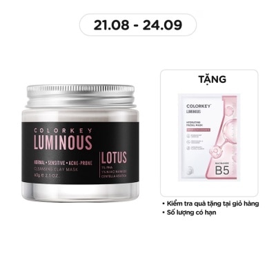 COLORKEY Luminous Cleansing Clay Mask 60g