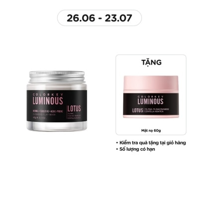 COLORKEY Luminous Cleansing Clay Mask 60g