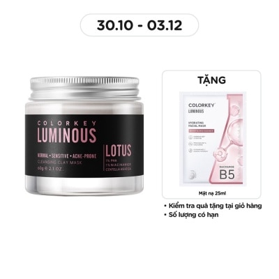 COLORKEY Luminous Cleansing Clay Mask 60g