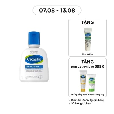 CETAPHIL Sữa Rửa Mặt Cetaphil Oily Skin Cleanser 125ml