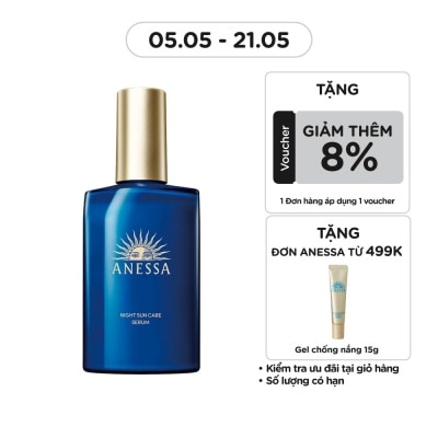 ANESSA Serum Dưỡng Da Và Phục Hồi Da Sau Nắng Anessa Night Sun Care Serum 180ml