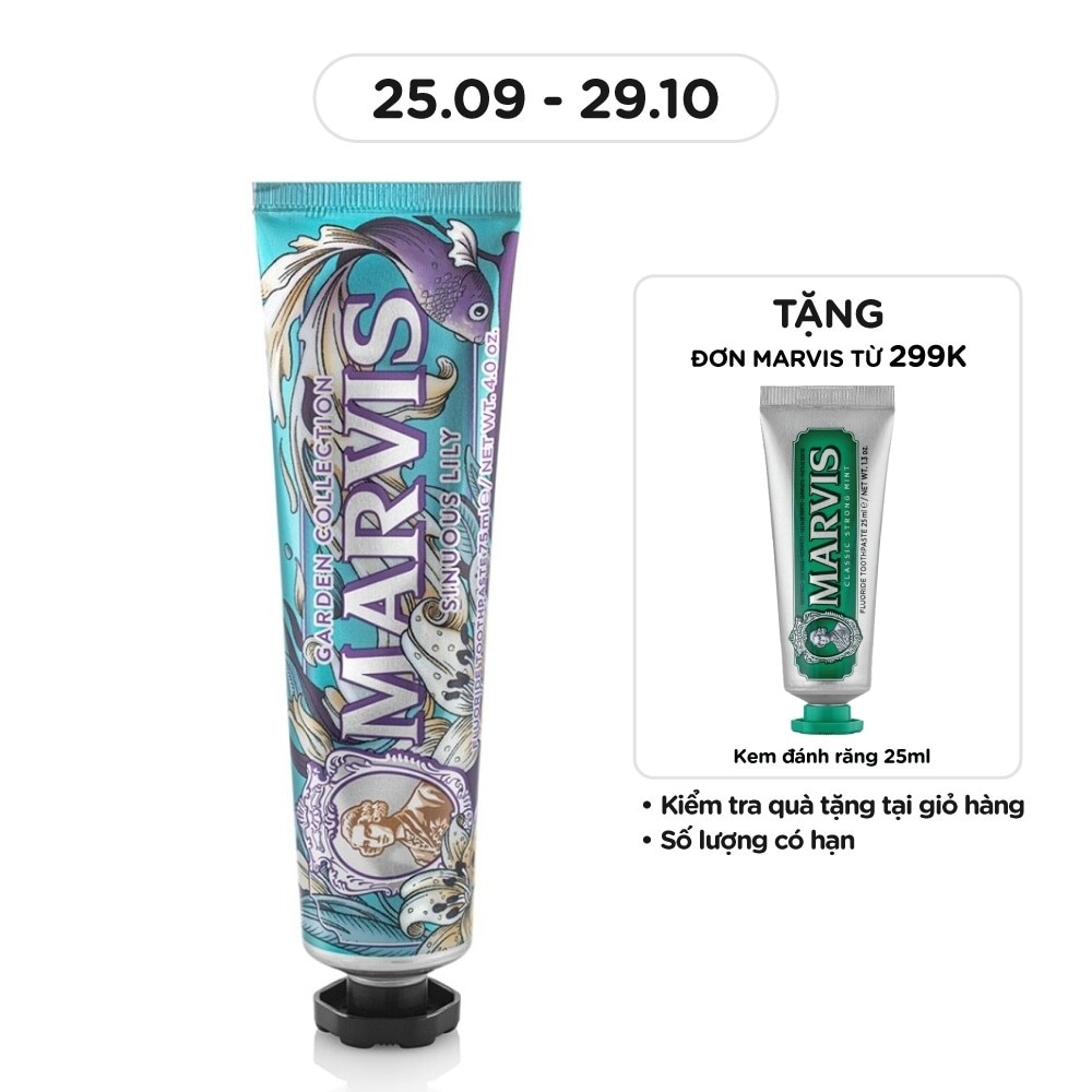 Kem Đánh Răng Marvis Sinuous Lily 75ml