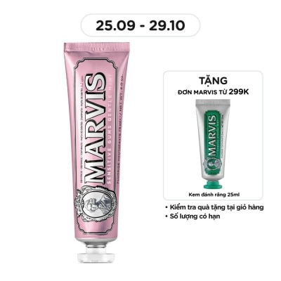 MARVIS Kem Đánh Răng Marvis Sensitive Gums Gentle Mint 75ml
