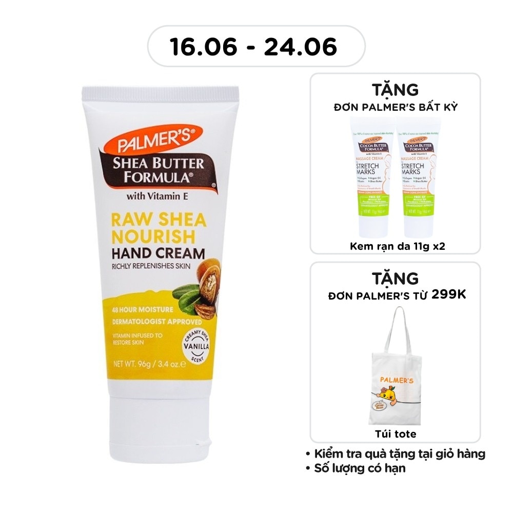 Kem Dưỡng Da Tay Palmer'S Bơ Hạt Mỡ Giúp Chống Nhăn Cho Da Tay 96g