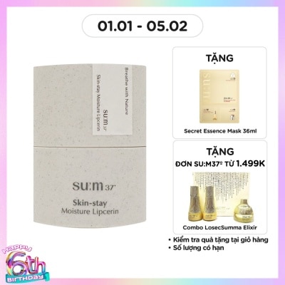 SU:M37º Dưỡng Môi Dạng Thỏi Vặn Su:M37 Skin-Stay Moisture Lipcerin 15ml