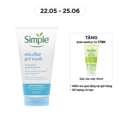 SIMPLE Micellar Gel Wash 150ml