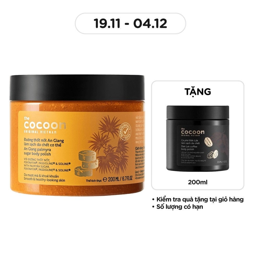 An Giang Palmyra Sugar Body Polish 200ml